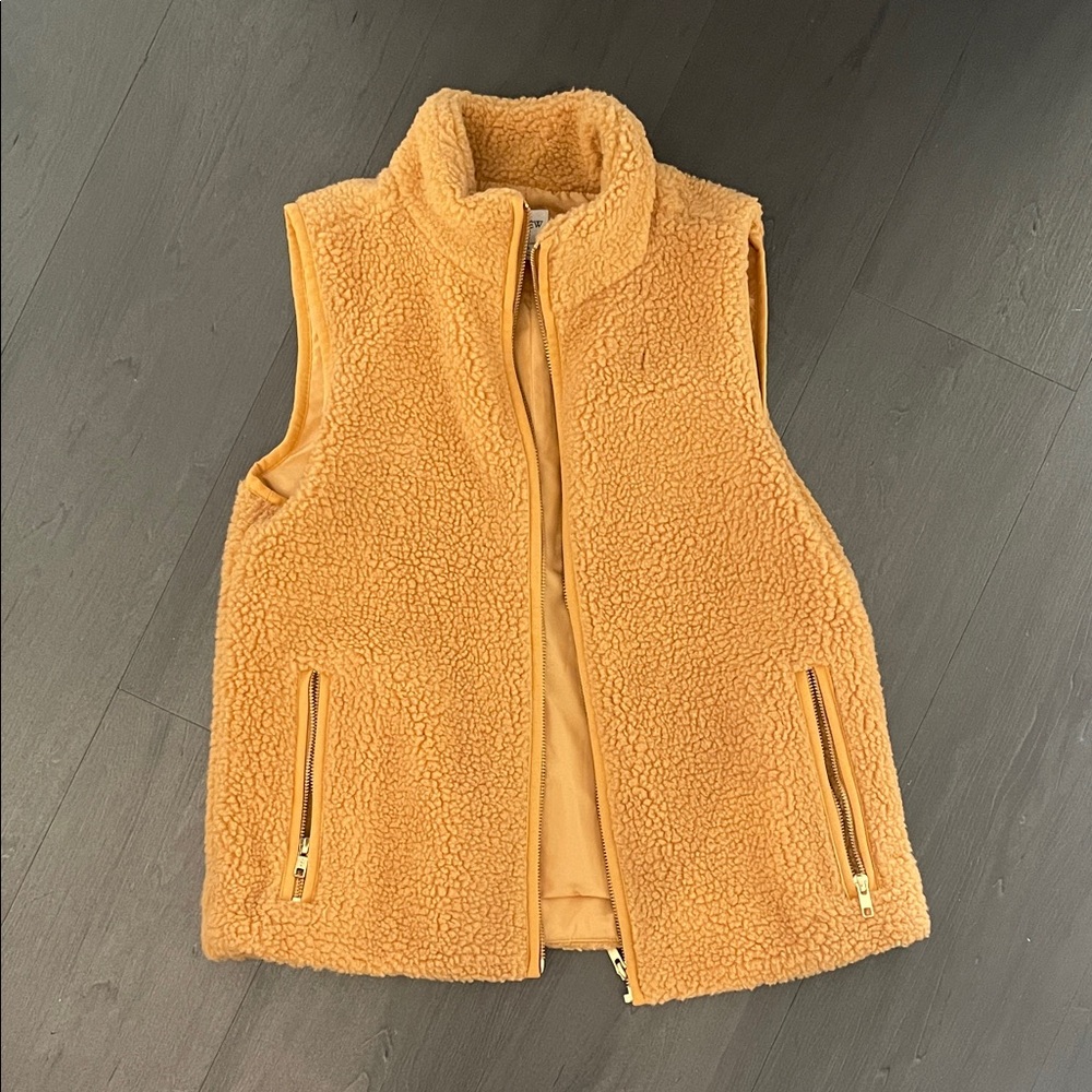 J Crew Teddy Vest